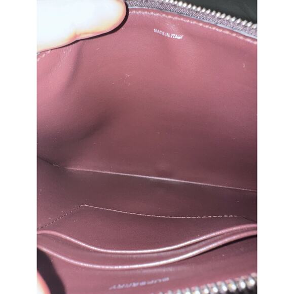 NWT BURBERRY MD POUCH COW PRINT Pouch Leather Cowhide Animal Height 16 Width 23 - Picture 5 of 8